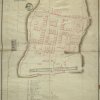 Plan miasta Tczewa wraz z planem rozbudowy koszar wojskowych 1850 rok